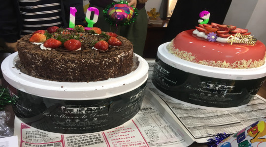 (庆生会)台北总公司庆祝9月份及10月份寿星生日